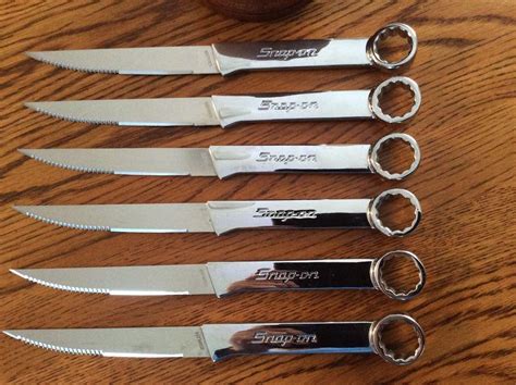 snap on stainless steel knife set box wrench inspired|Snap.